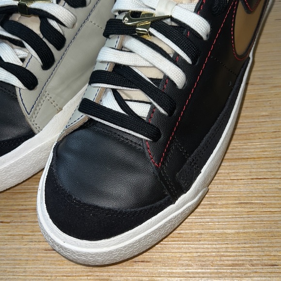 Nike Blazer Low 77 Black Natural Removable Swoosh removable swoosh’s not incl. - Picture 6 of 12